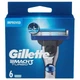 Сменные картриджи для бритья (лезвия кассеты) мужские Gillette mach 3 Turbo 6 шт - изображение 2