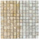 Мраморная мозаика Emperador Light D матовая МКР-2СН (23x23) - изображение 3