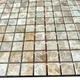 Мраморная мозаика Emperador Light D полированная МКР-4П (15x15) - изображение 2