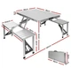Алюминиевый стол для пикника раскладной со 4 стульями Folding Table - изображение 7