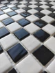 Мозаика из стекла AquaMo MX25-1/05/09 Chess 25x25x4 (317x317) мм глянцевая на сетке - изображение 2