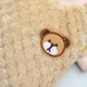 В'язаний махровий светр для котів Pet Style "Ведмедик" Бежевий M - зображення 3