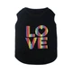 Майка для собак Pet Style "Love" Чорна S - зображення 1