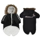 Курточка с капюшоном для собак Pet Style "Jacket" Черная S - изображение 2
