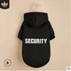 Худі довге для котів Pet Style "Security" Чорне XS - зображення 2