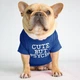 Футболка для собак Pet Style "Cut But" Синя 2XL - зображення 1