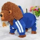Спортивный костюм для котов и кошек Pet Style "Adidog" Синий L - изображение 2