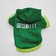 Тонкое худи для котов и кошек Pet Style "Security" Зеленая L - изображение 1