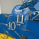 Часы настенные из эпоксидной смолы "Карта Украины" 50х34 см (033-50) - изображение 7