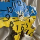 Часы настенные из эпоксидной смолы "Карта Украины" 60х40 см (042-60) - изображение 3