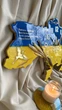 Годинник настінний з епоксидної смоли "Карта України" 50х34 см (038-50) - зображення 8