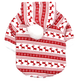 Новогоднее худи для котов и кошек Pet Style "Олень" Красное XS - изображение 1