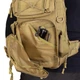 Однолямковий рюкзак Camotec Tactical City Bag Oxford 900D з кріпленням Molle койот розмір 42х26х17 см - зображення 7