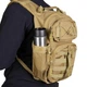 Однолямковий рюкзак Camotec Tactical City Bag Oxford 900D з кріпленням Molle койот розмір 42х26х17 см - зображення 8