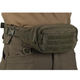 Сумка на пояс Mil-Tec Fanny Pack із кріпленням Molle олива розмір 23х6х12 см - зображення 4