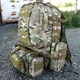 Рюкзак 55 л Assault Oxford 800D із кріпленням Molle мультикам розмір 52 х 47 х 33 см - зображення 2