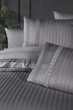 Постельное белье First Choice Deluxe Satin DARK 200х220 New Trend Quick Silver - изображение 2