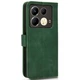 Чехол Deexe Classic Wallet для Infinix Note 40 - Green - изображение 5