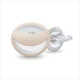 Пустышка ортодонтическая NUK силиконовая Mommy Feel р1 красная/бежевая (4008600425441) - изображение 4