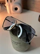 Мужские солнцезащитные очки Vintage Premium, голубые, градиент - изображение 3