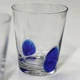 Стеклянный стакан для воды и сока "Павлин", 200мл, Синий рисунок - изображение 5
