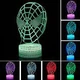 3D светильник для детской комнаты 10*11.5*21см 11 режимов Маска человека Паука - изображение 2