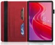 Чехол Wood Book на Xiaomi Redmi Pad SE (11") / чехол для планшета с функций подставки и отделением для кредитных карт / (красный) - изображение 2