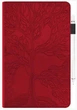 Чехол Wood Book на Xiaomi Redmi Pad SE (11") / чехол для планшета с функций подставки и отделением для кредитных карт / (красный) - изображение 5