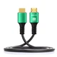 Кабель U&P HDMI 2.1 - HDMI 2.1 UltraHD 8K 60Hz 1.5 м Green (SSE-CA15-GN) - изображение 3