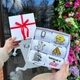 Бокс чоловічих високих шкарпеток на 6 пар 40-45 білі з принтом весна-літо-осінь в подарунковій коробці демісезонні універсальні - зображення 5