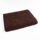 Набор махровых полотенец 3шт GM Textile 40х70см, 50х90см, 70х140см 400г/м2 (Коричневый) - изображение 8
