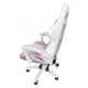 Крісло геймерське Bonro Lady 813 рожево-фіолетове - зображення 5