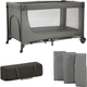 Ліжко-манеж Kinderkraft Joy 2 Dark Grey (KLJOY02DGR00000) (5902533925117) - зображення 1