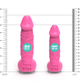 Мыло член Pure Bliss Big dick 18 см Pink (1100816080001) - изображение 8