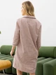Халат женский хлопковый демисезонный Roksana Fresh Look 1244 S Бордовый (2251744581012) - изображение 2