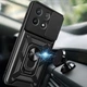 Ударостійкий чохол Camshield Serge Ring для Xiaomi Poco X6 Pro Чорний - изображение 2