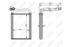 Радіатор печі NRF 54339 Hyundai Accent 971381E001, 971381E000 - зображення 5