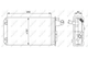 Радіатор печі NRF 58637 Fiat Tipo 60806594, 60809015, 7582699 - зображення 5