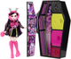 Lalka Mattel Monster High Straszysekrety Draculaura Neonowa HNF78 (0194735139361) - obraz 1