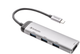 USB-hub Verbatim Type-C to 4x USB 3.2 Silver (VHC32) - obraz 1