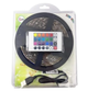 Світлодіодна LED стрічка RGB 5050 Multicolor 5м 12V з Bluetooth керуванням пульт, контролер, адаптер - изображение 9