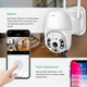 Поворотна вулична IP WIFI камера відеоспостереження HD-63 ICSee - 4мп + карта 64 гб (1857-5-1) - зображення 5