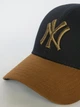 Кепка New York Yankees размер 58 Темно-синий с песочным (4842) - изображение 4