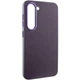 Шкіряний чохол Epik Bonbon Leather Metal Style на Samsung Galaxy S23 Фіолетовий / Dark Purple - зображення 2