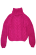 Свитер MiniModa 164 см Ярко-розовый (2125000830339) - изображение 3