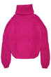 Свитер MiniModa 164 см Ярко-розовый (2125000830339) - изображение 4
