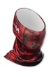 Бафф-маска летняя солнцезащитная VA REPTILE SKIN Bloody Red UPF50+ - изображение 2