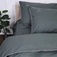 Комплект постельного белья MirSon Ranforce Elite Corner 16-7000 "Green Grey" 220х240 см (2200008401313) - изображение 5
