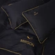 Комплект постельного белья MirSon Ranforce Elite Corner 16-9000 "Black Stone" 160х220 см (2200008401375) - изображение 1