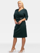 Sukienka ołówkowa damska Plus Size Karko SC124 50 Zielona (5903676198703) - obraz 3